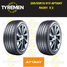 2 X New 205/55R16 91V APTANY