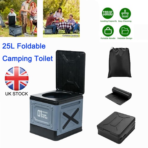 25l folding camping toilet - 25l,