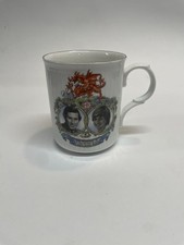 Vintage Sadler Wellington Commemorative Wedding Mug Prince Charles & Diana 1981