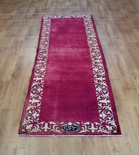 Old wool hand made oriental - hand,