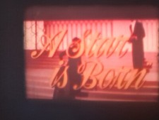A STAR IS BORN 1954 TRAILER SUPER 8 COLOUR SOUND 75FT 8MM CINE FILM