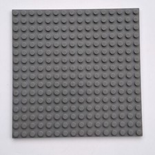 Lego Base Plate Building Board 16 x 16 Studs - Dark Grey (91405)
