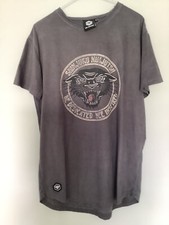 Shinjuku Ninjutsu Be Dedicated Bee Inspired Grey T Shirt Size M