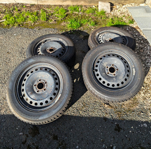 Winter tyres steel - on,