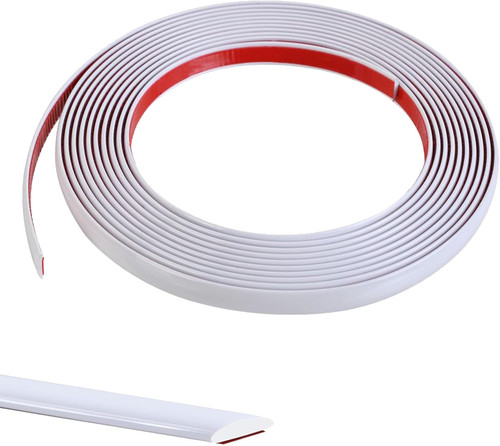 White flexible moulding - white,
