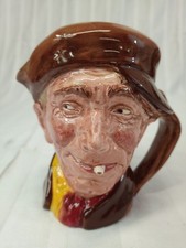 Royal Doulton Toby Jug  'Arry' Gentleman with Hat 6.5" Tall