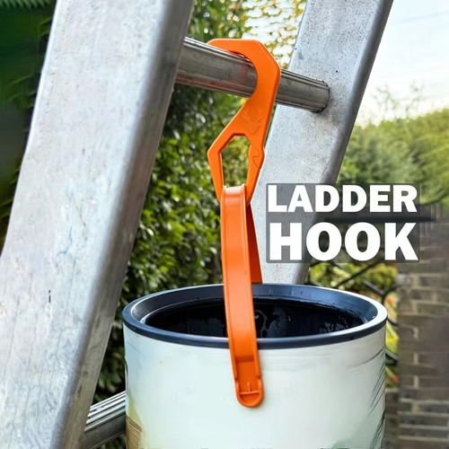 1pc ladder paint bucket hook - ladder,