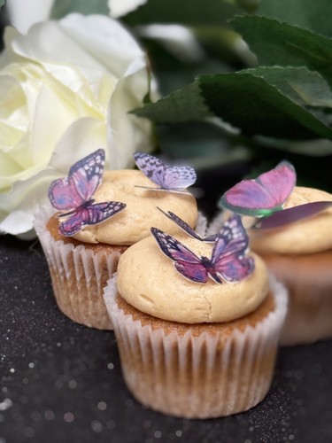 Cake toppers mixed purple - toppers,