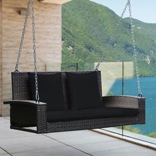 2-Seat Patio Rattan Porch