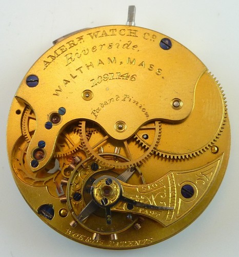 Waltham riverside pocket watch - waltham,