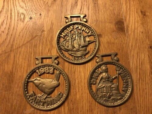 Horse brasses 1983 - horse, 1983,
