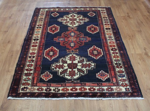 Old wool hand made oriental - wool,