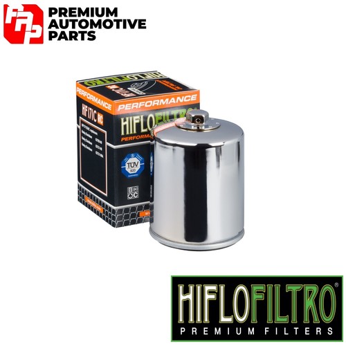 Chrome racing oil filter - chrome,