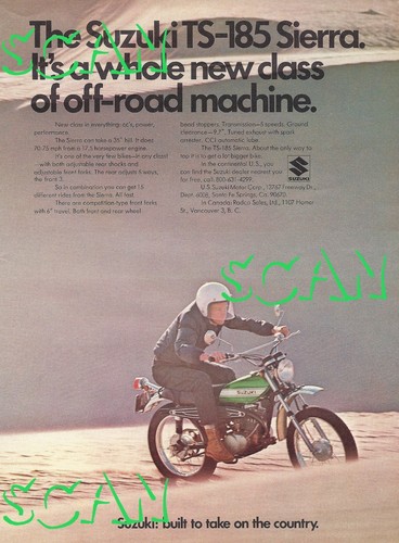 1971 suzuki 185 sierra - 1971,