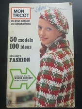 Mon Tricot Creative Crochet and Handknitting 95 - Vintage 1970's patterns