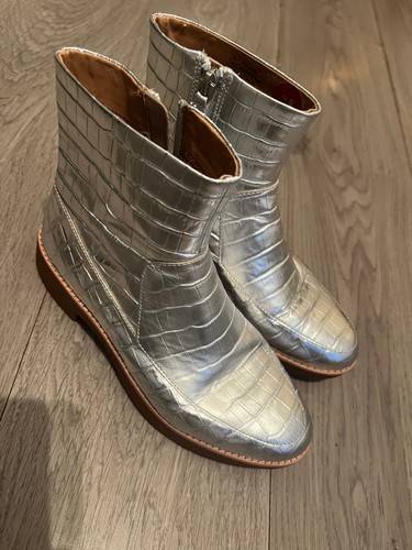 Fitflop kinney silver croc - fitflop,