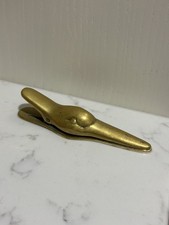 Vintage Brass Duck Paper Clip