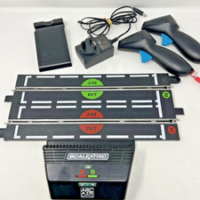 SCALEXTRIC ARC AIR POWER BASE, TWO CONTROLLERS AND IPAD HOLDER- TESTED & WORKING