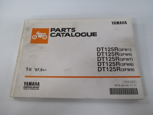 Dt125r parts list 1st edition - list,