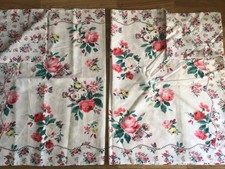 Icon Floral Cath Kidston 2 Housewife Pillowcases Cotton Percale New Archive Rose