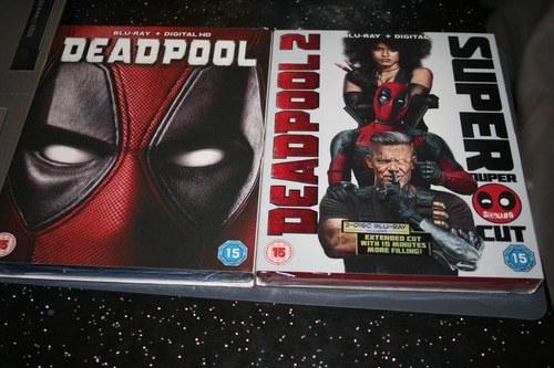 Deadpool - 1+2, (blu-ray,