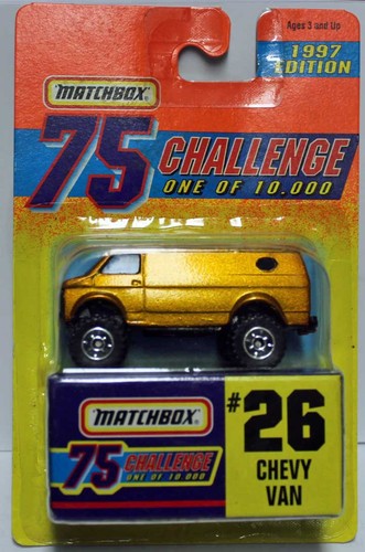 Matchbox chevy 4x4 custom - , van