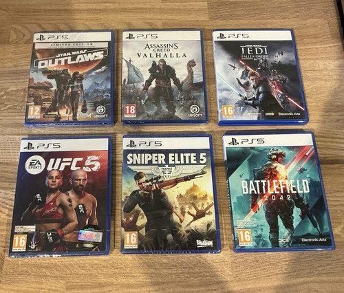 Ps5 game lot cases star - ps5,