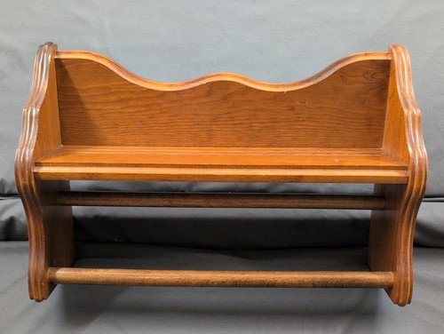 Wood shelf wall hanging - wall,