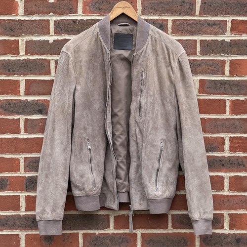 Allsaints suede jacket mens - allsaints,