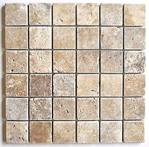 2x2 walnut tumbled - walnut, aged