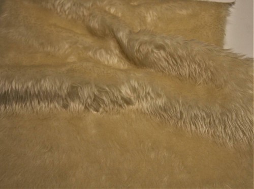 Plain fun faux fur fabric - fun,