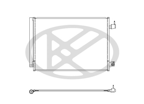 Condenser air conditioning - condenser,