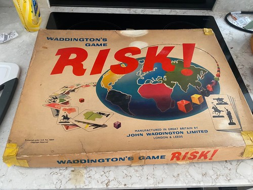 Risk board game vintage john - board,