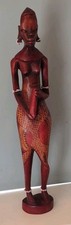 VINTAGE AFRICAN CARVED STATUE