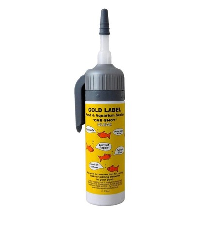Gold label underwater sealer - label,
