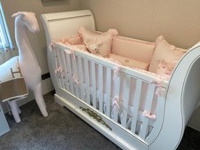 Romina upholstered cotbed - upholstered,