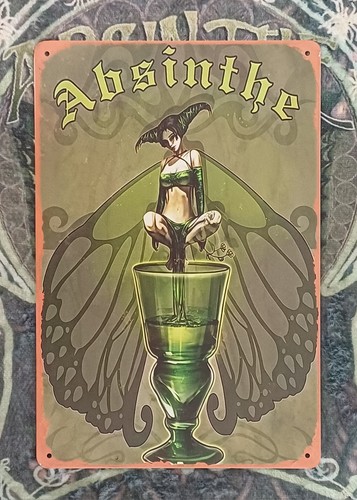 Absinthe gothic green fairy - absinthe,