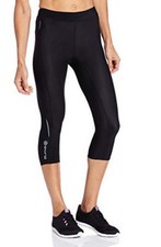 Skins A200 Womens Compression Crop Tights Black  Size Small