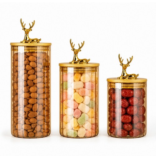 Piece glass sealed storage - glass,