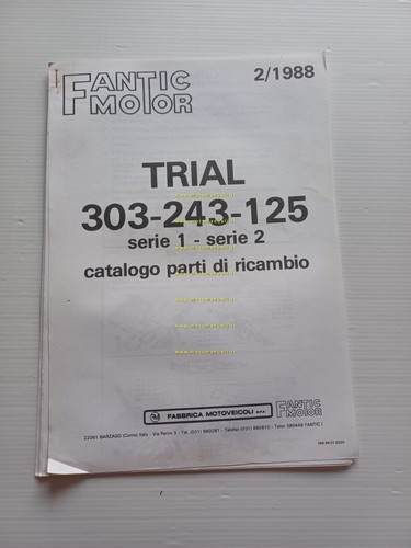 1988 fantic trial 303 243 - fantic,