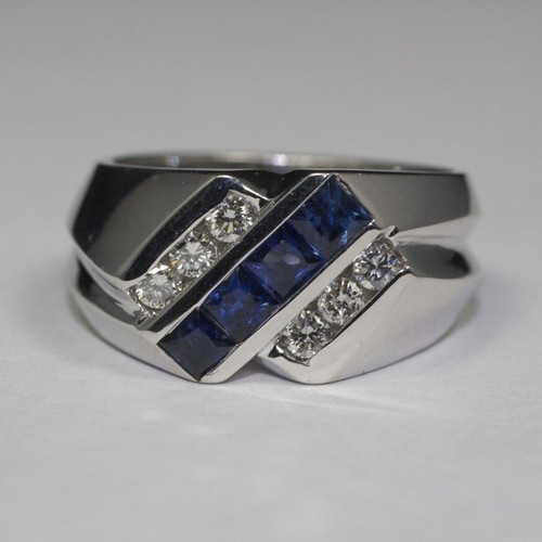 2ct lab created sapphire - lab,
