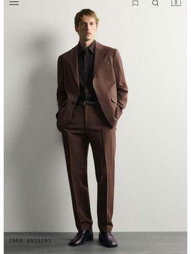 Zara origins men - origins, suit