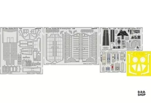 Hawker hunter 10 big - 1/48,