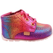 Kickers Hi B Ankle Kids Pink
