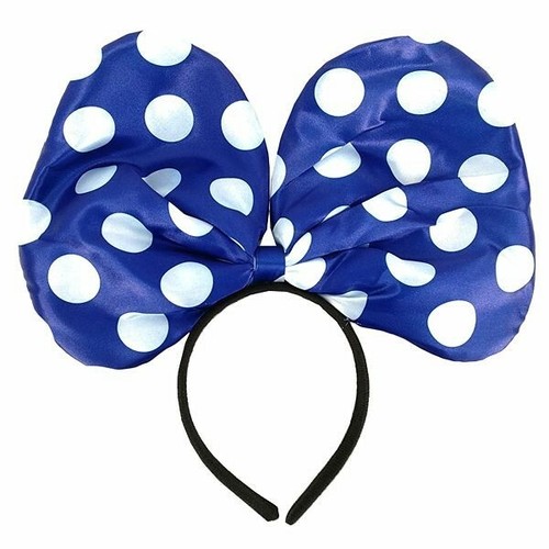 Dark blue white polka dot - blue,