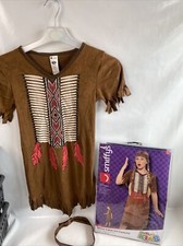 Smiffys Children’s Native Indian Costume 4-6 Years Dress & Headband (45479)