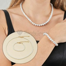 Women Round White Freshwater