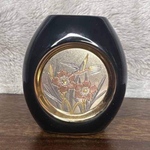 Chokin 24k gold edged black - 24k,