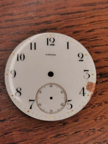 Antique omega enamel - omega, pocket