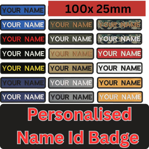 Personalised embroidery - personalised, id
